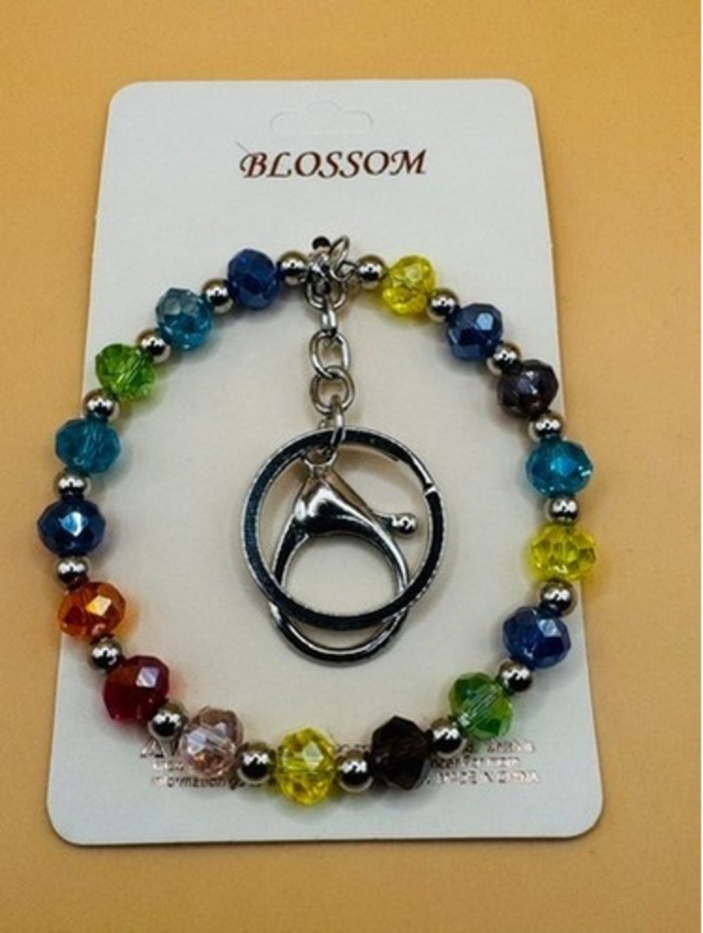 Brand New Blossom Light Rainbow Miracle-Bead Non-Stretch Bracelet (Standard Fit)